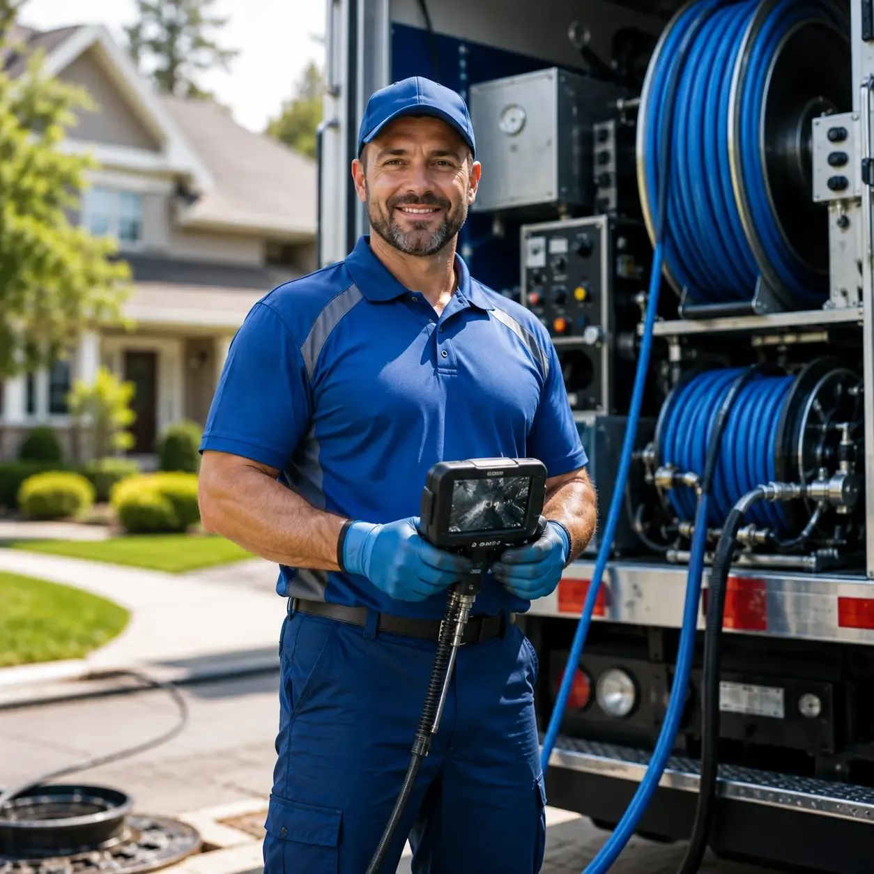 Local outdoor drain cleaning specialists in Richmond, OH